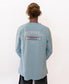 G&S Surfboards Comp LS Tee | Turquoise