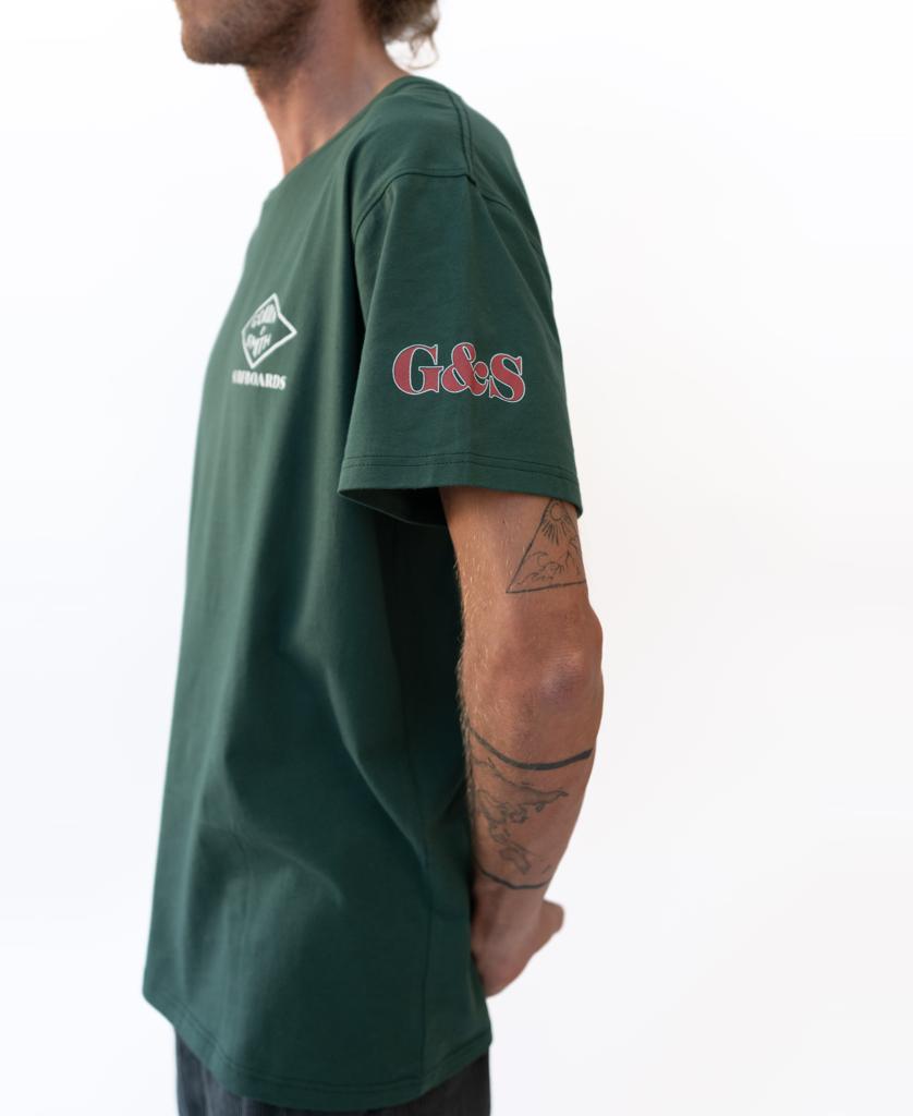 G&S Diamond Tee | Ivy Green