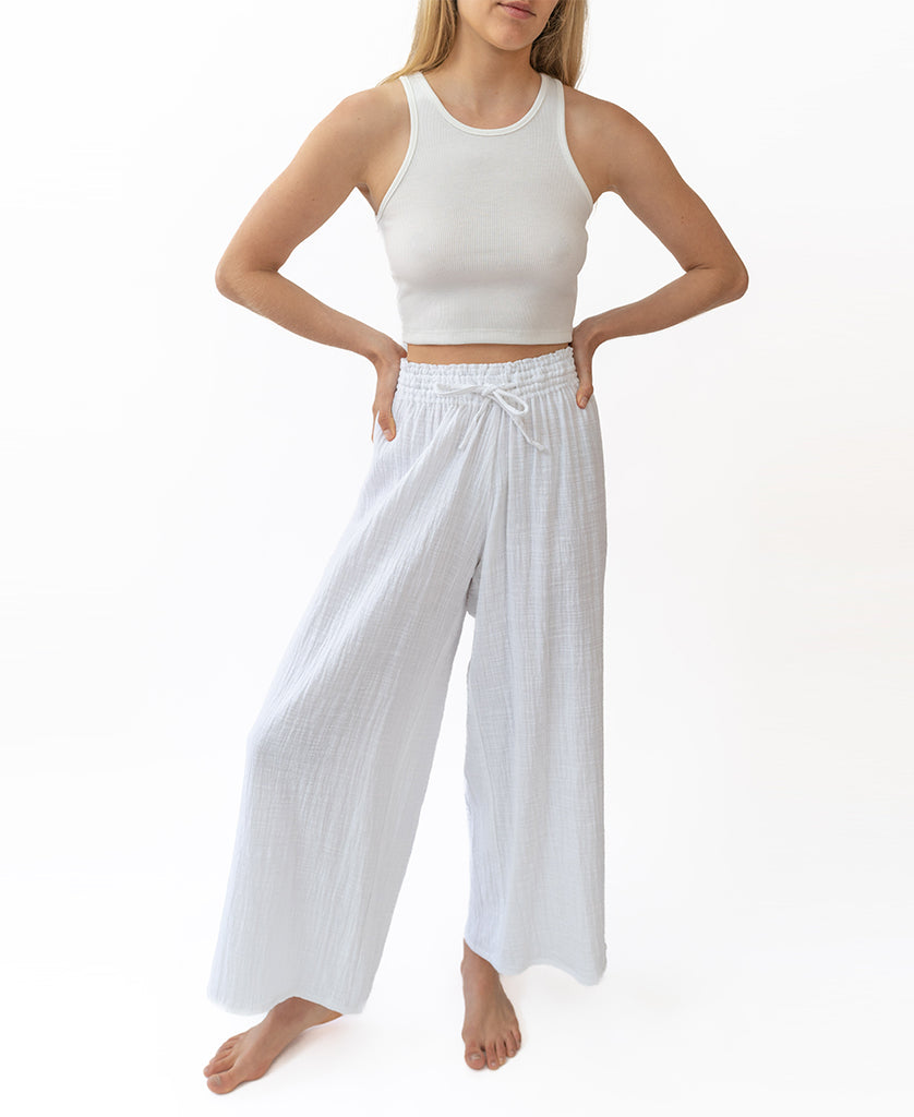 Gia Pant | White