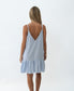 Amy Dress | Blue / White Stripe
