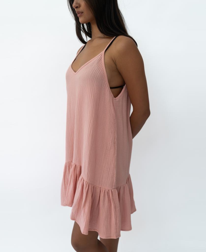 Amy Dress | Coral