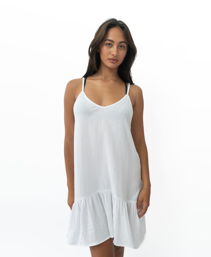 Amy Dress | White