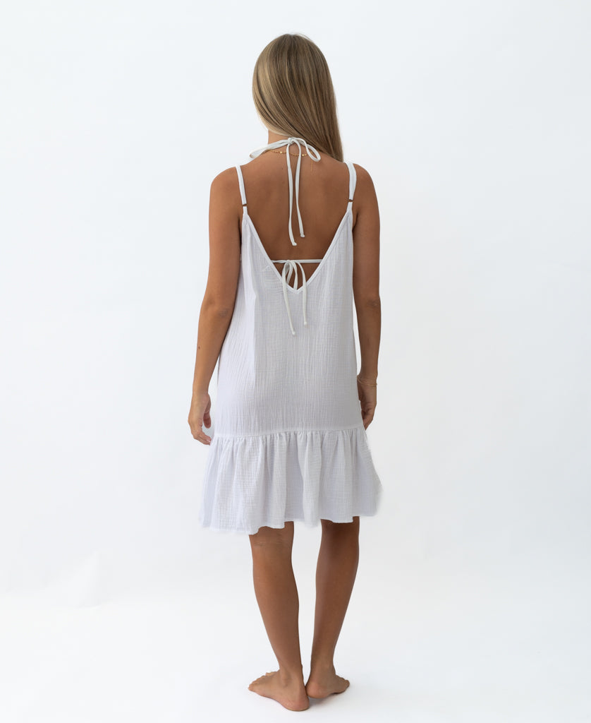 Amy Dress | White