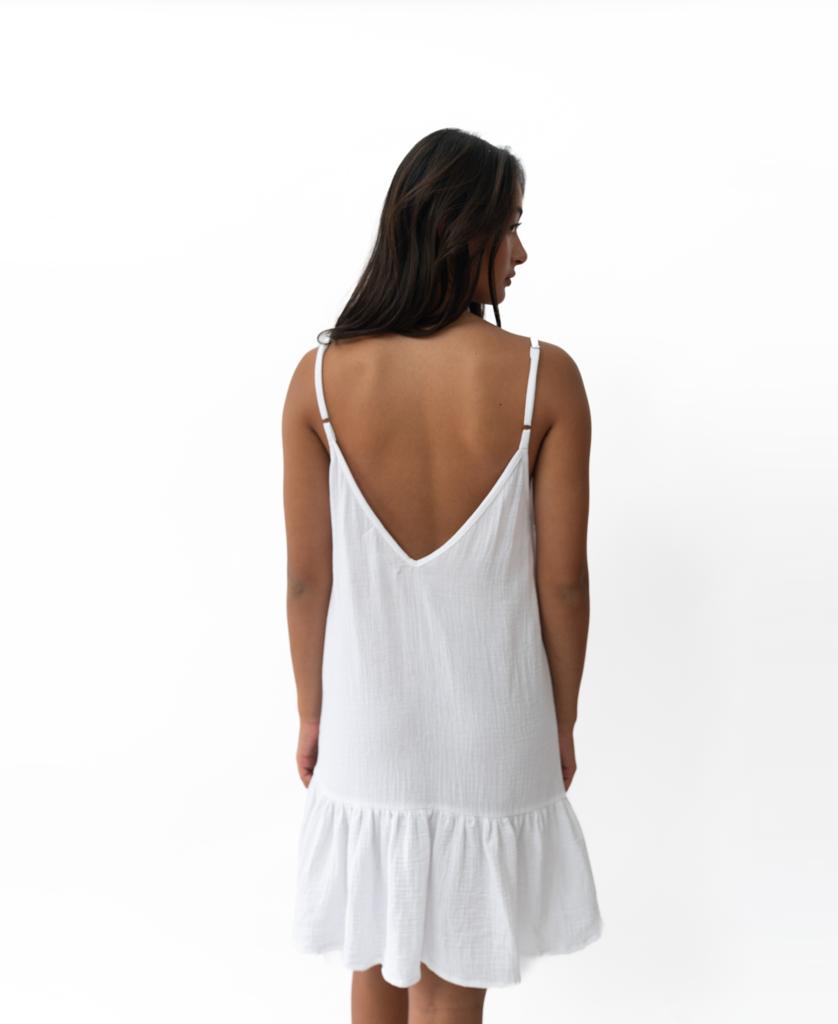 Amy Dress | White