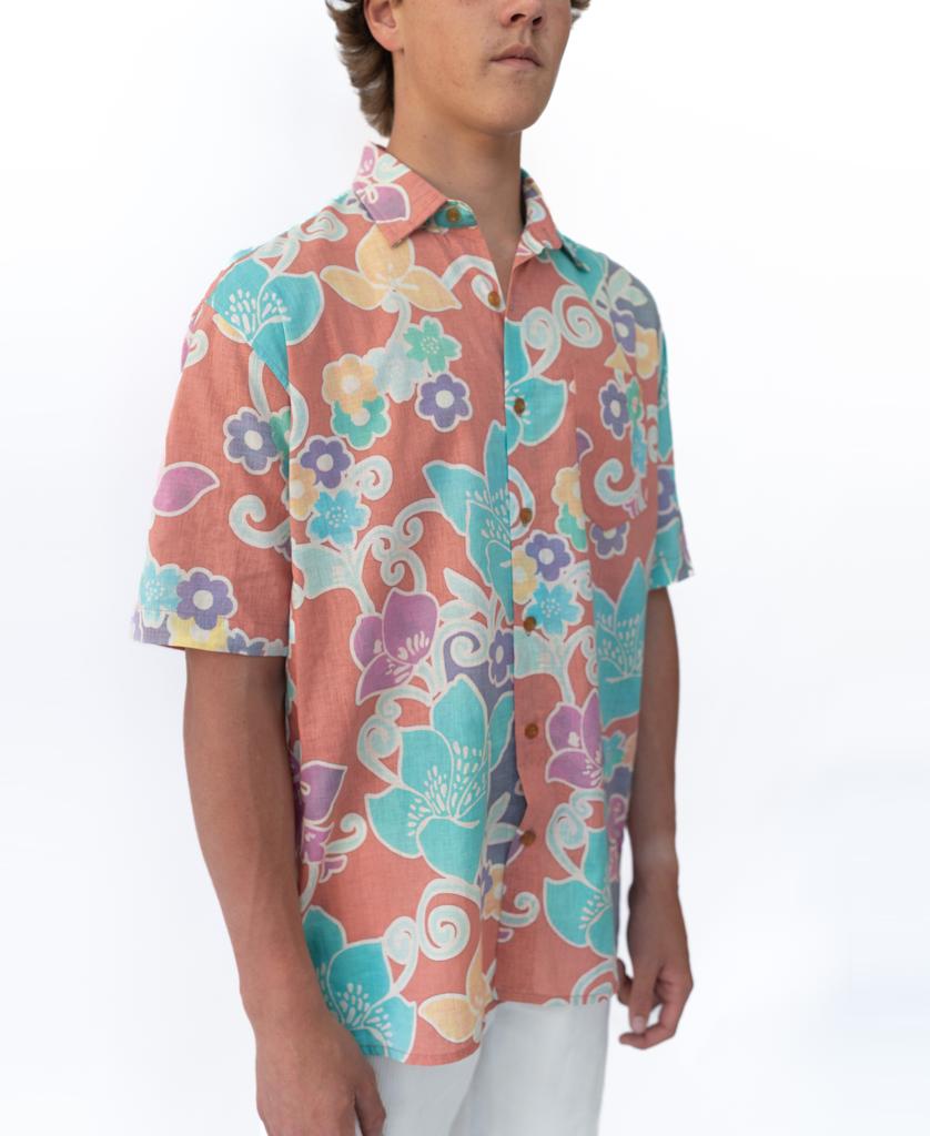 Batik Shirt | Rose