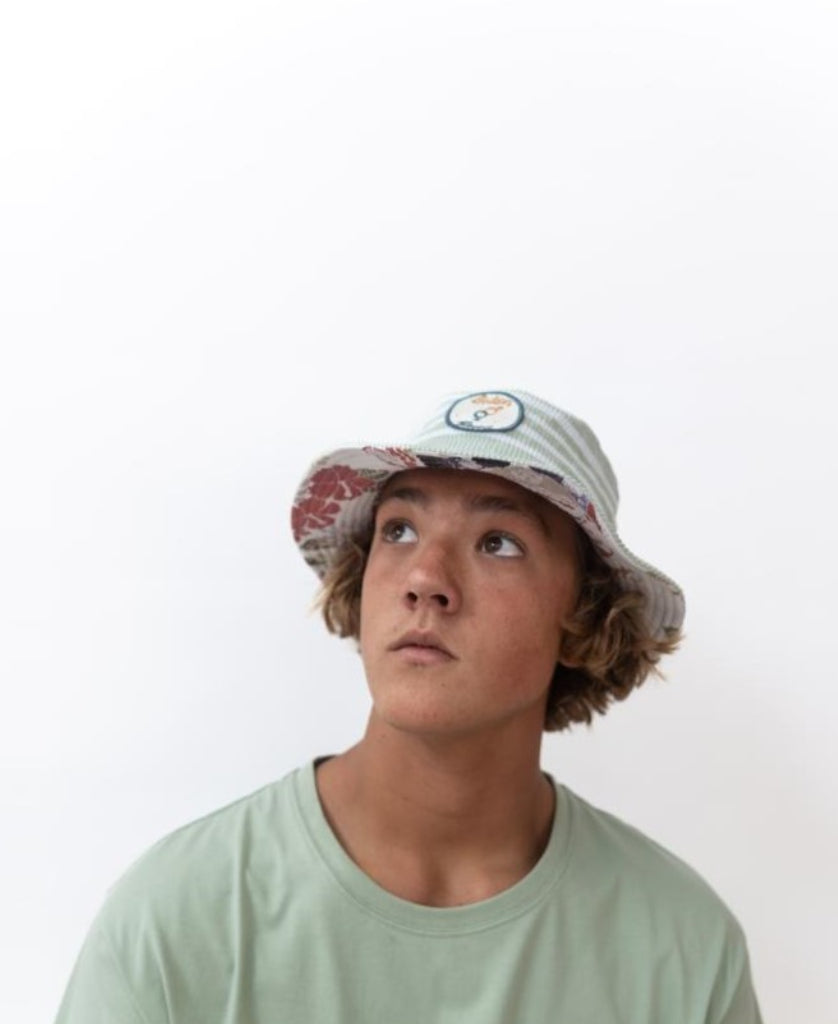 Beach Boy Cord Bucket Hat | Sage