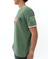 Birds Ringer Tee | Leaf Green