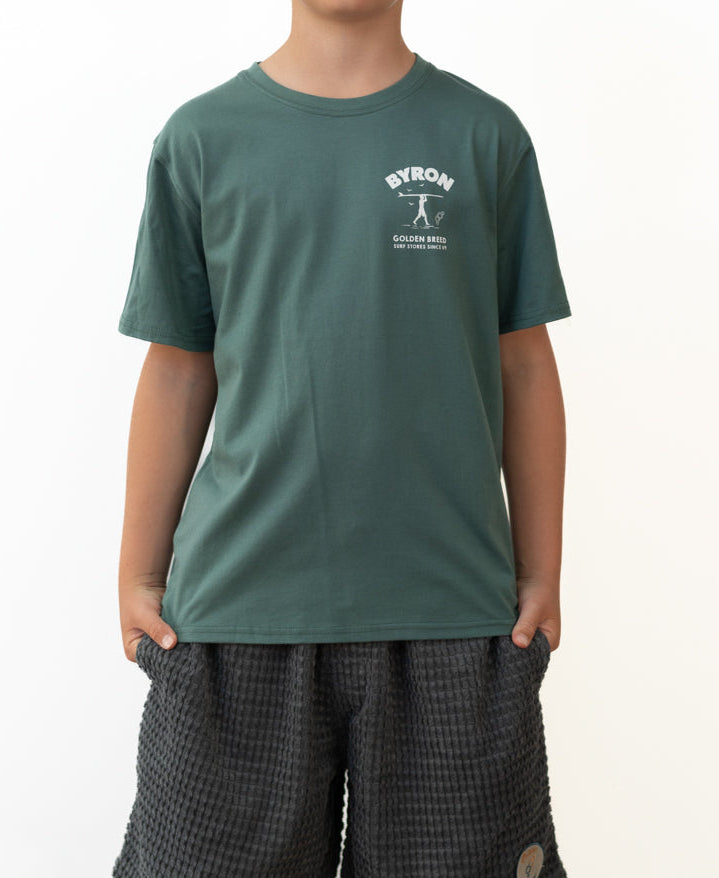 Byron Shanty Kids Tee | Fern