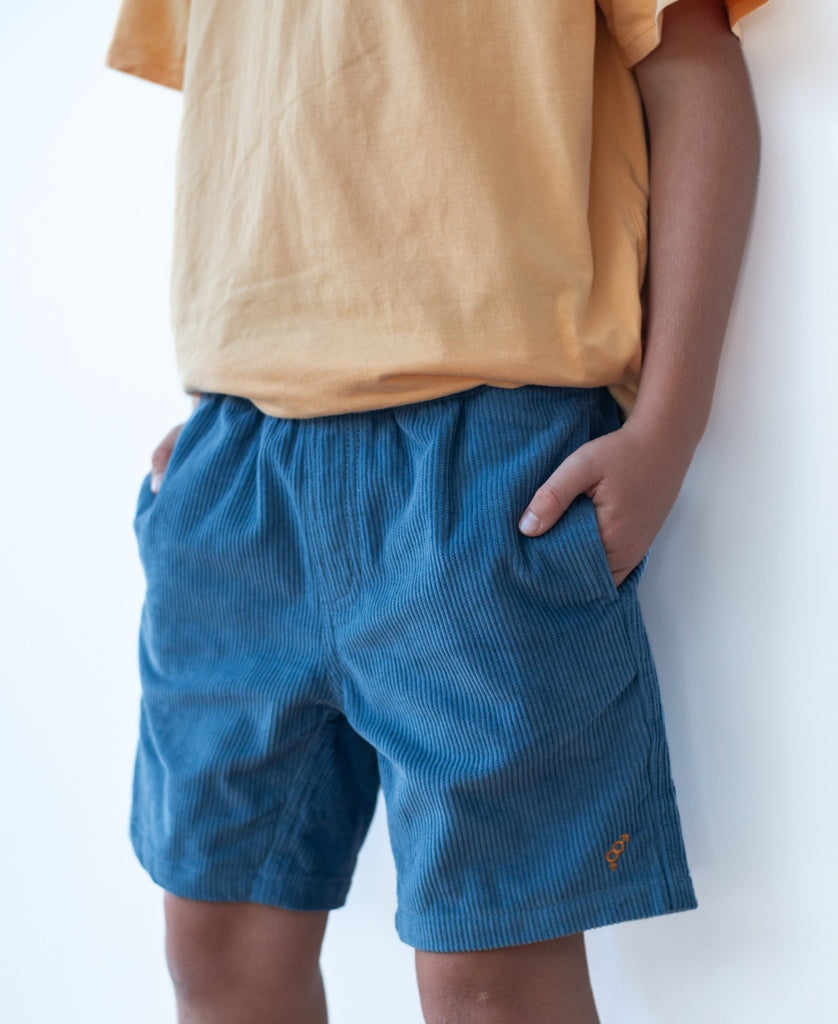 Crackers Boys Walkshort | Dusty Blue