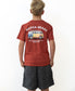 Noosa Stoked Kombi Kids Tee | True Red