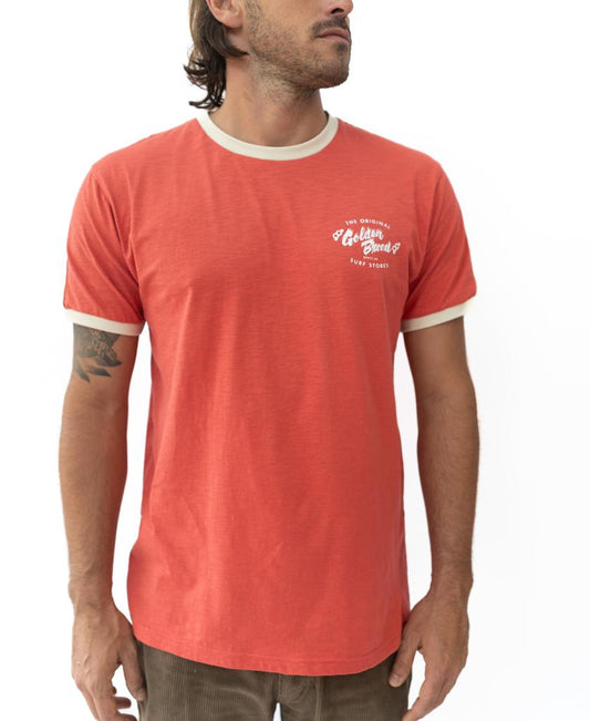 Break Ringer Tee | Wash Red