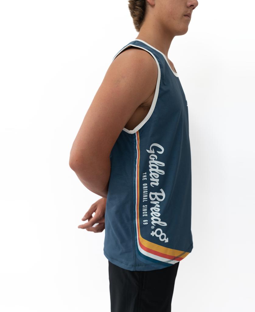 Burleigh Rash Tank | Denim