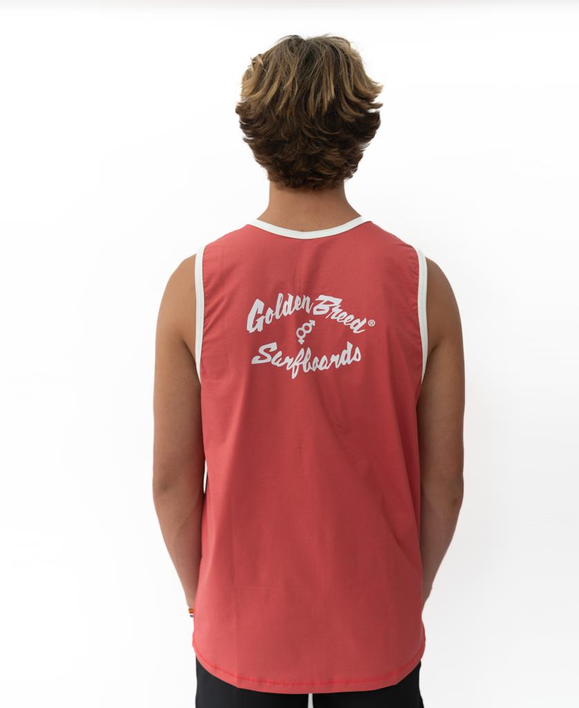 Burleigh Rash Tank | Wash Red