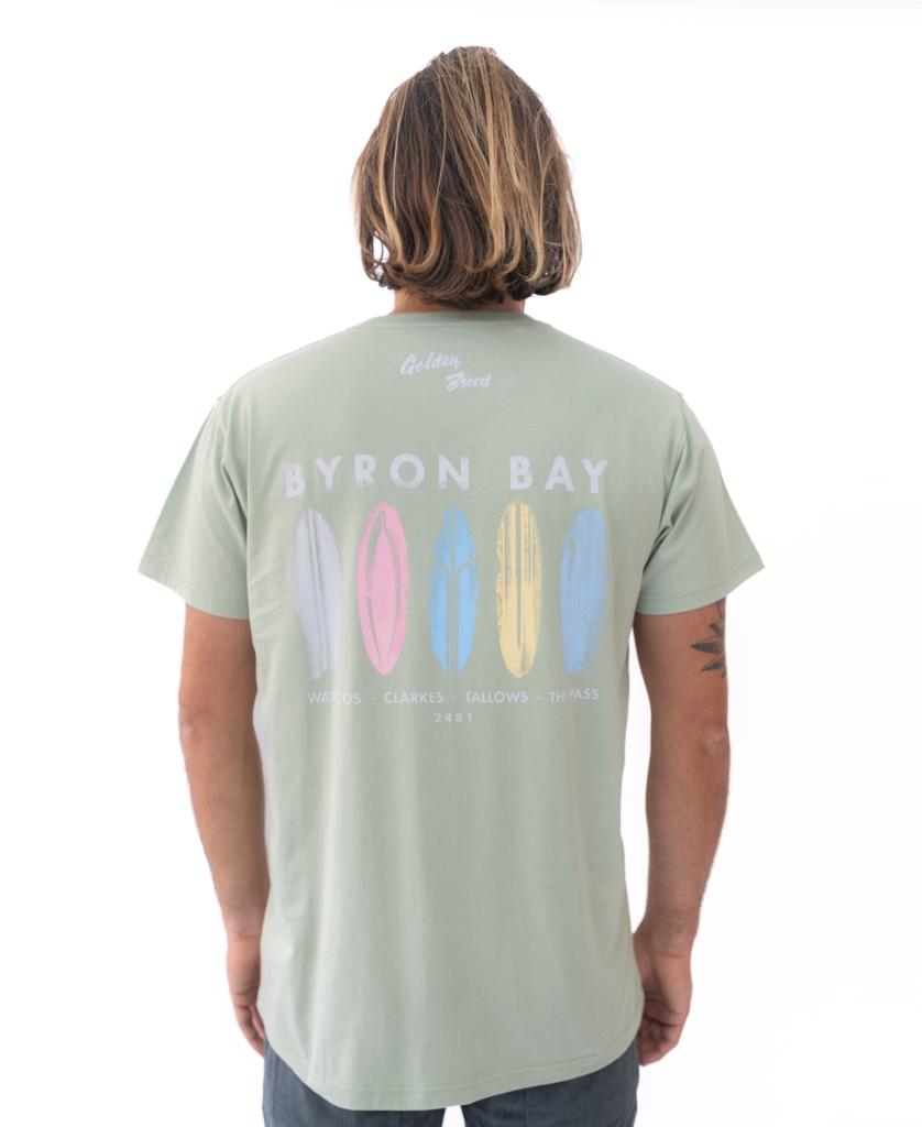 Byron Boards Tee | Sage