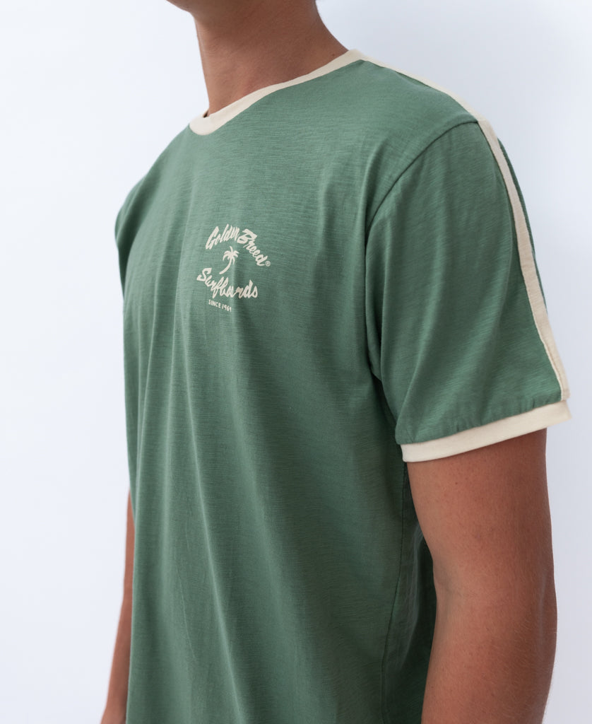 Byron Landy Tee | Leaf Green