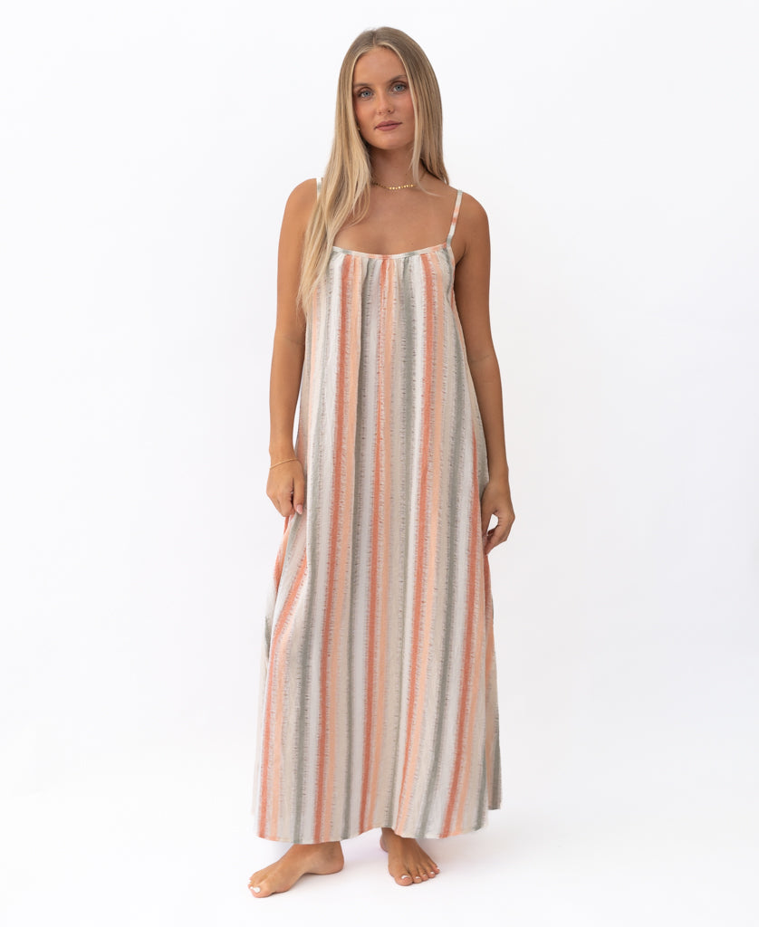Camilla Maxi | Multi Stripe