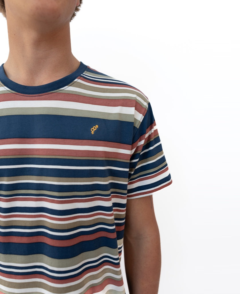 Canvas Stripe Tee