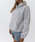 Chessie Hoodie | White Misty/Surf Green