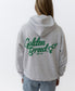 Chessie Hoodie | White Misty/Surf Green