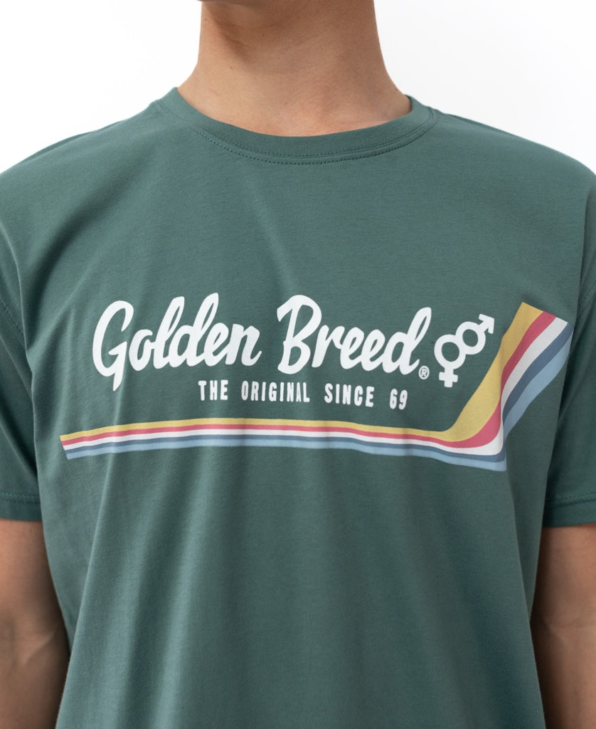Golden Breed Retro Classic Tee | Fern - T-Shirts