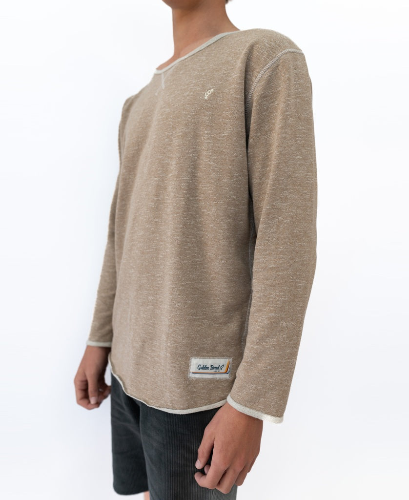 Golden Breed Classic Rag Top | Coffee Marle - Sweatshirts