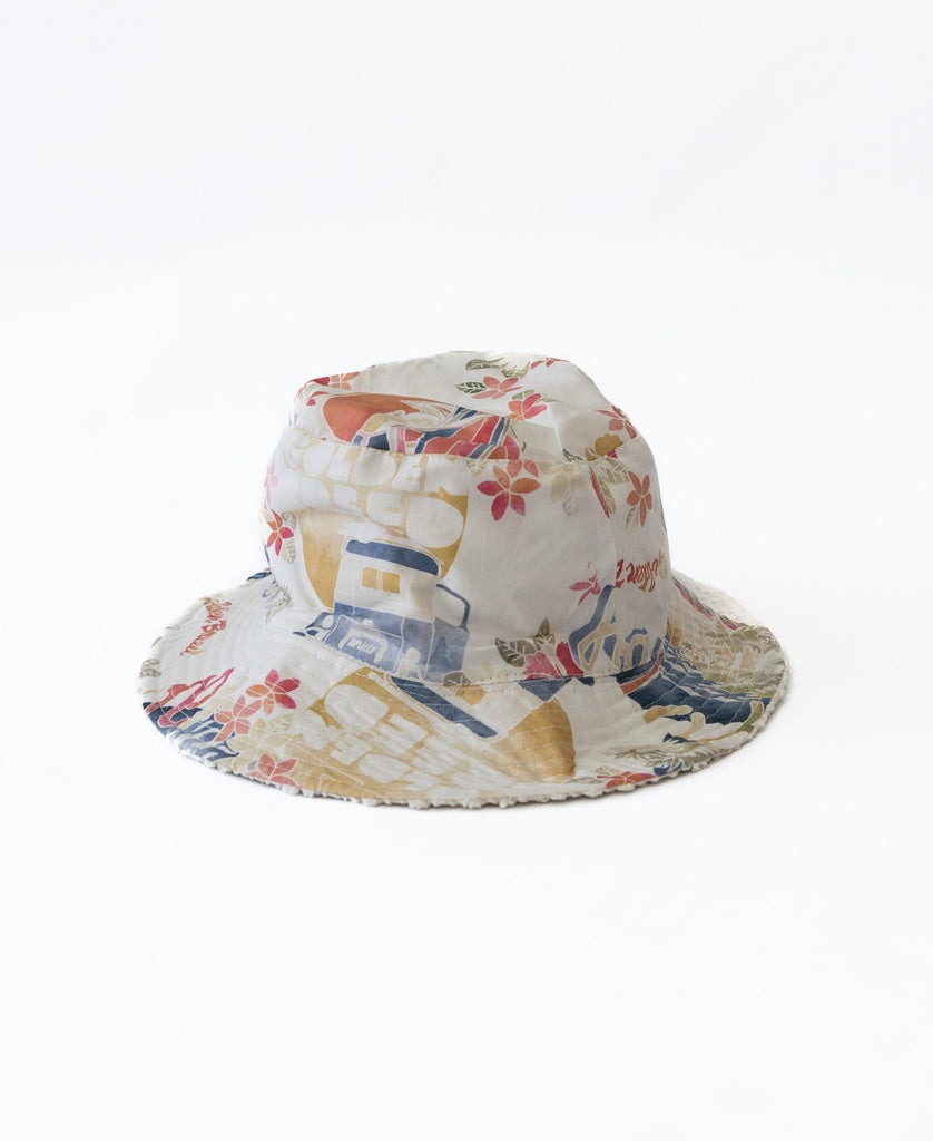 Norris Terry Bucket Hat | White