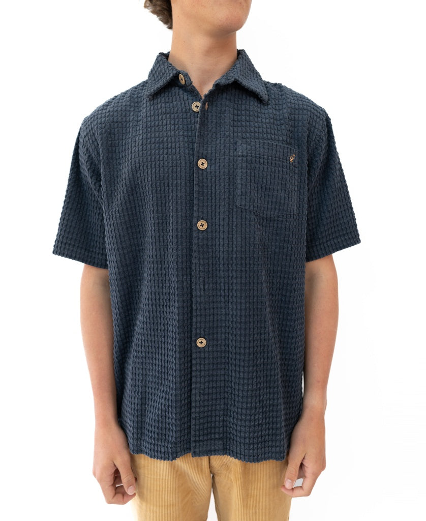 El Shirto Cord Shirt | Vintage Navy