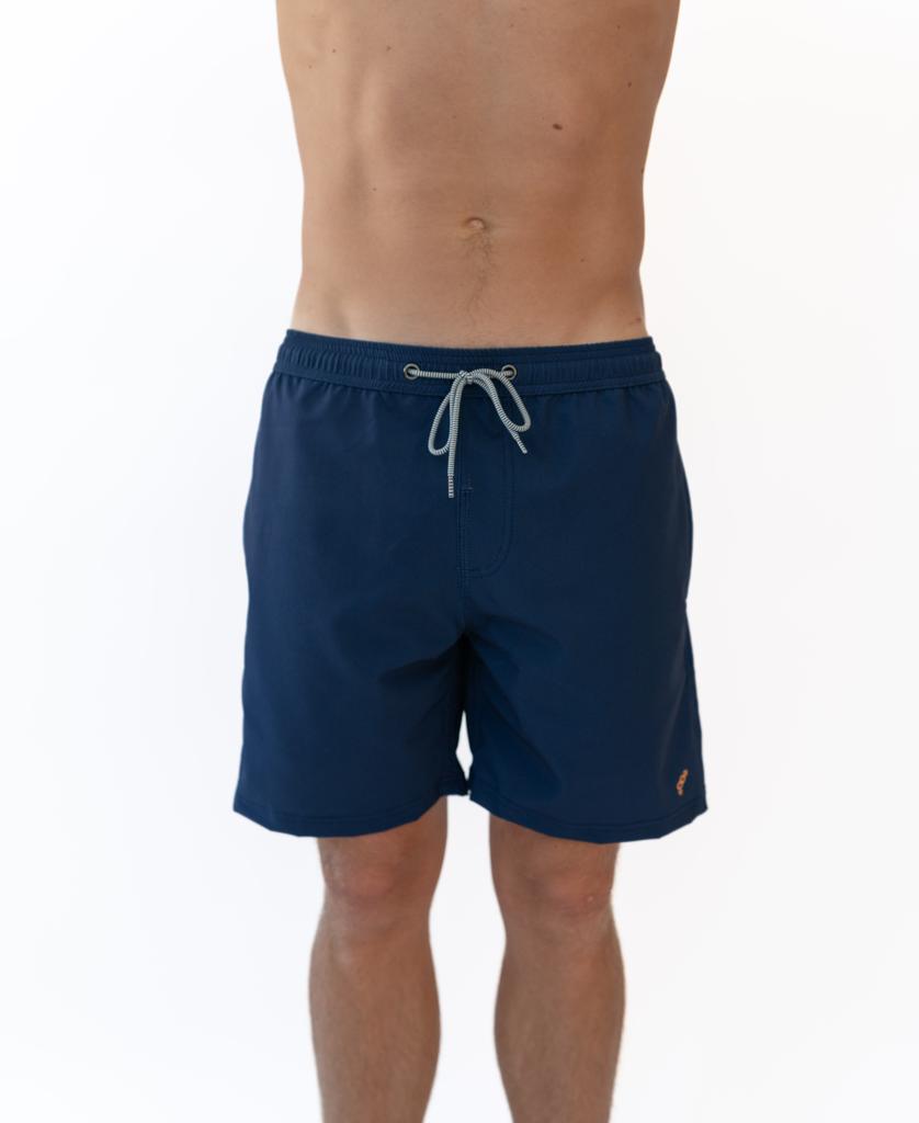 Elastic Waist Boardie | Navy