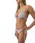 Ella Triangle Top | Yardage Stripe