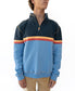 Fleece 1/4 Zip Top | Azure Blue