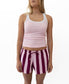 Flick Ringer Tank | Baby Pink