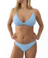 Flo Fixed Triangle Top | Blue Diamond