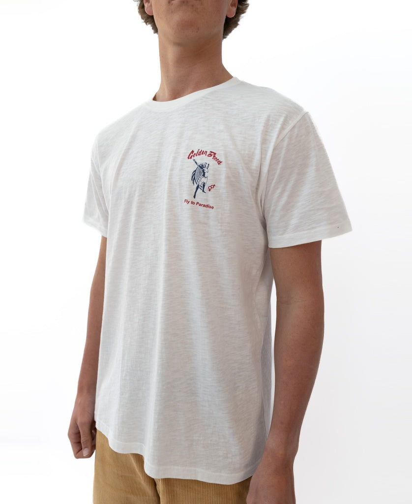 Golden Breed Fly Tee | Off White - T-Shirts