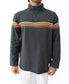 Fort 1/4 Zip Sweater | Wash Black-Golden Breed