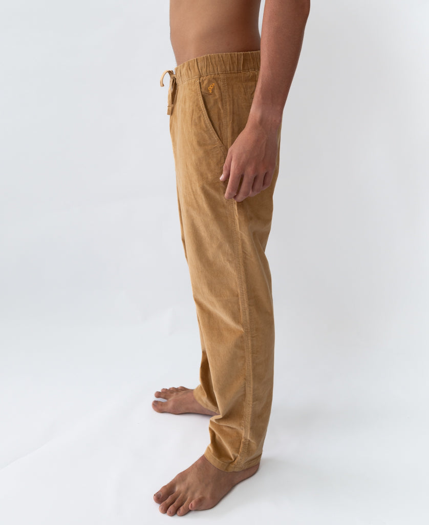 Fred Stretch Cord Pant | Dark Camel