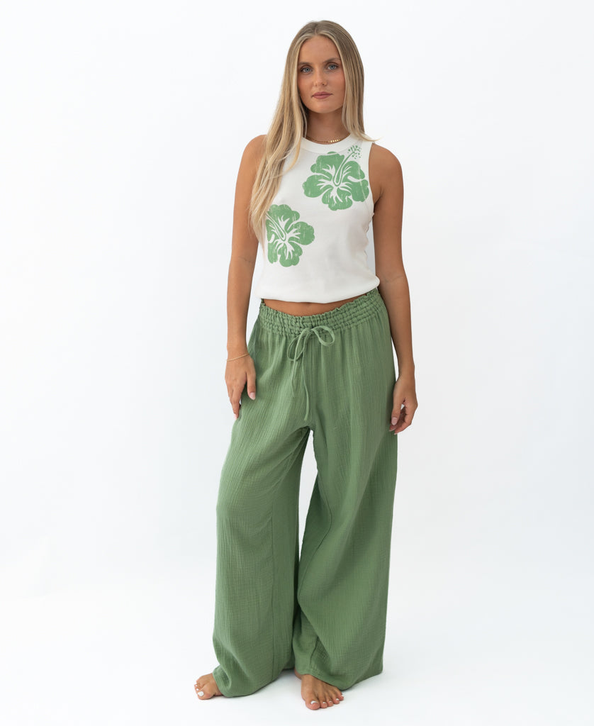 Gia Pant | Moss