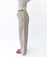 Gigi Retro Linen Pant | Natural