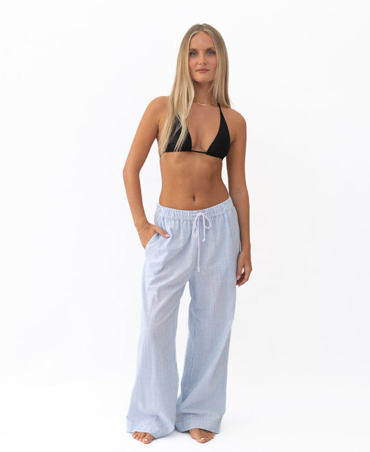 Gigi Linen Pant | Stripe