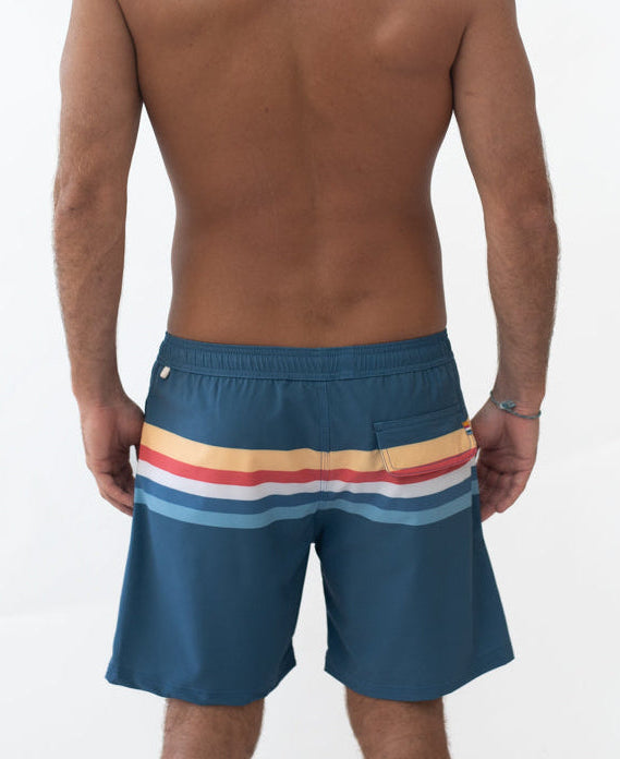Golden Breed GoJo Elastic Waist Boardie | True Navy - Uncategorized