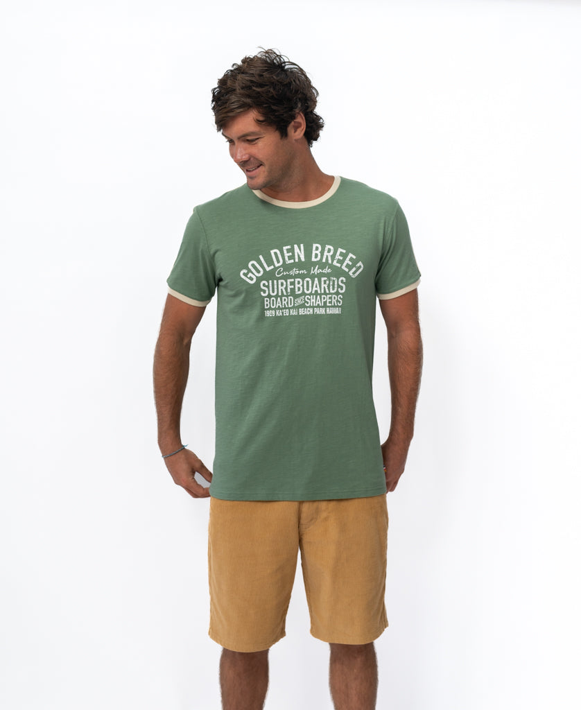 Kai Ringer Tee | Leaf Green