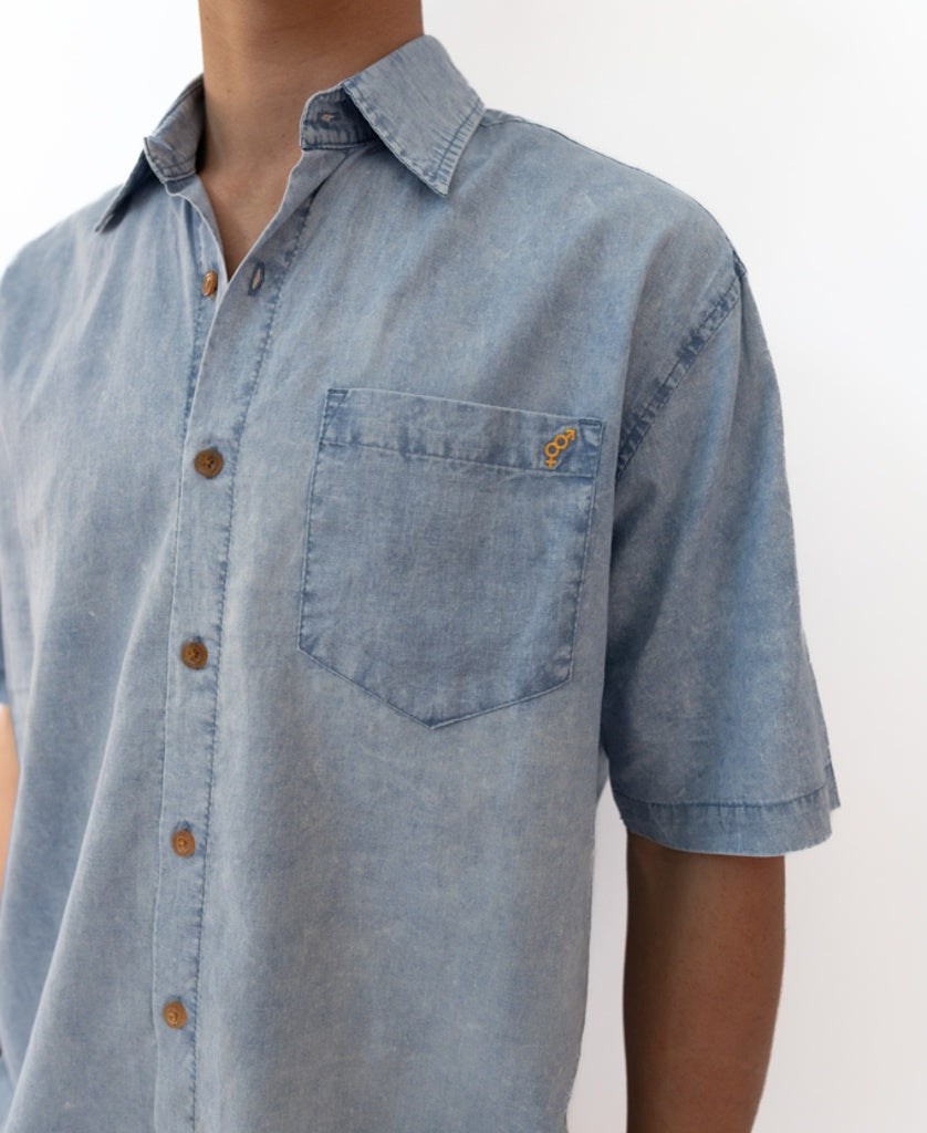 Hastings Shirt | Wash Blue