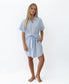 Lizzie Dress | Blue / White Stripe