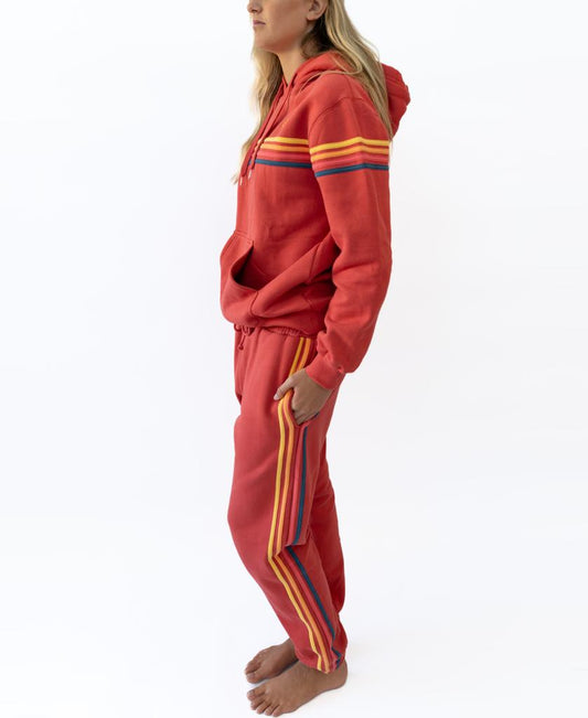 Long Island Crunchie T/P | Wash Red