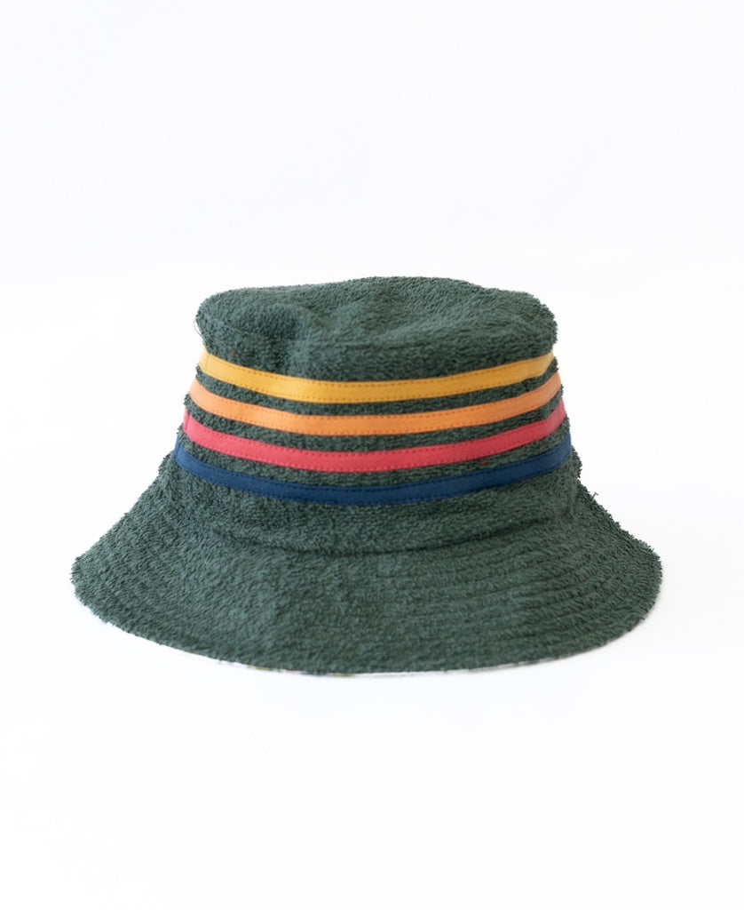 Kids Long Island Terry Bucket Hat | Fern