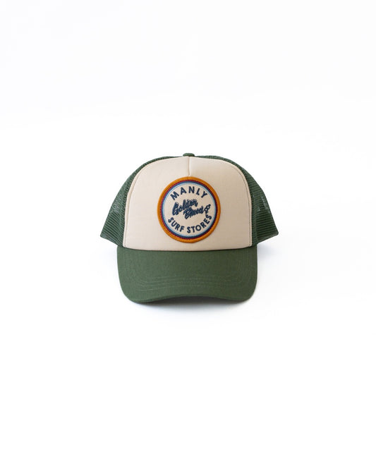 Manly Charlie Trucker Cap | Khaki