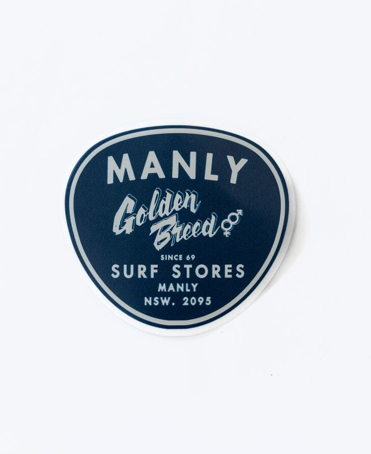 Golden Breed GB Manly Pick Sticker - Decorative Stickers