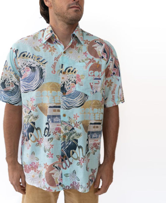 Maui Shirt | Turquoise