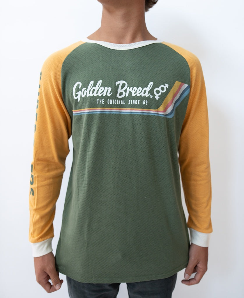 Extreme LS Tee | Khaki-Golden Breed