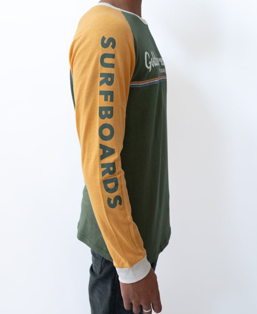 Extreme LS Tee | Khaki-Golden Breed