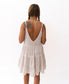 Nina Baby-doll Dress | Off White Stripe